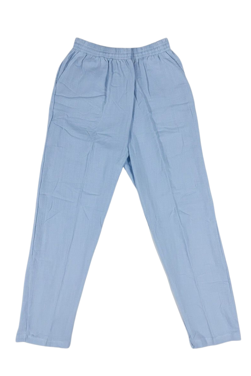 AÇIK MAVİ – “Gökyüzü Nefesi” Pantolon