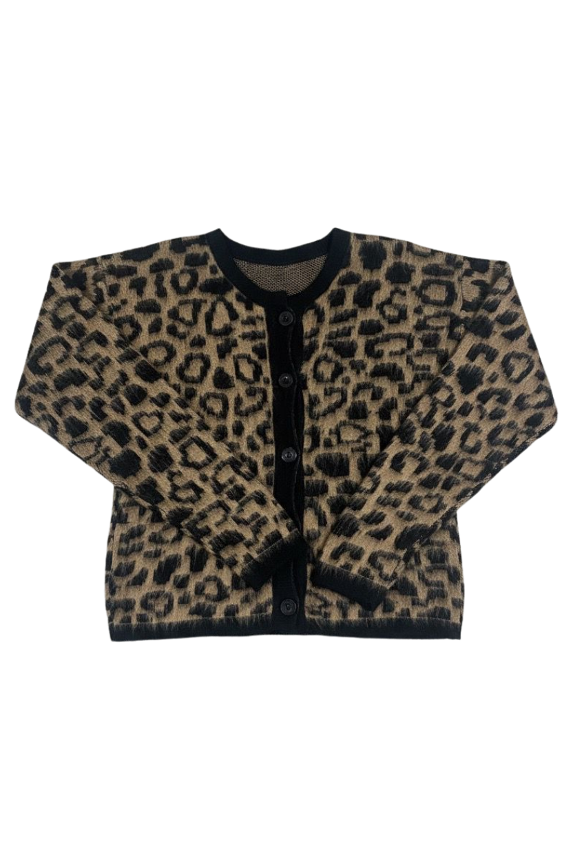 Leopar Desenli Ceket